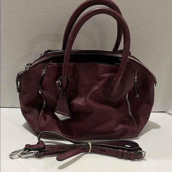 EUC Rebecca Minkoff Mulberry Leather Handbag - Picture 2 of 16
